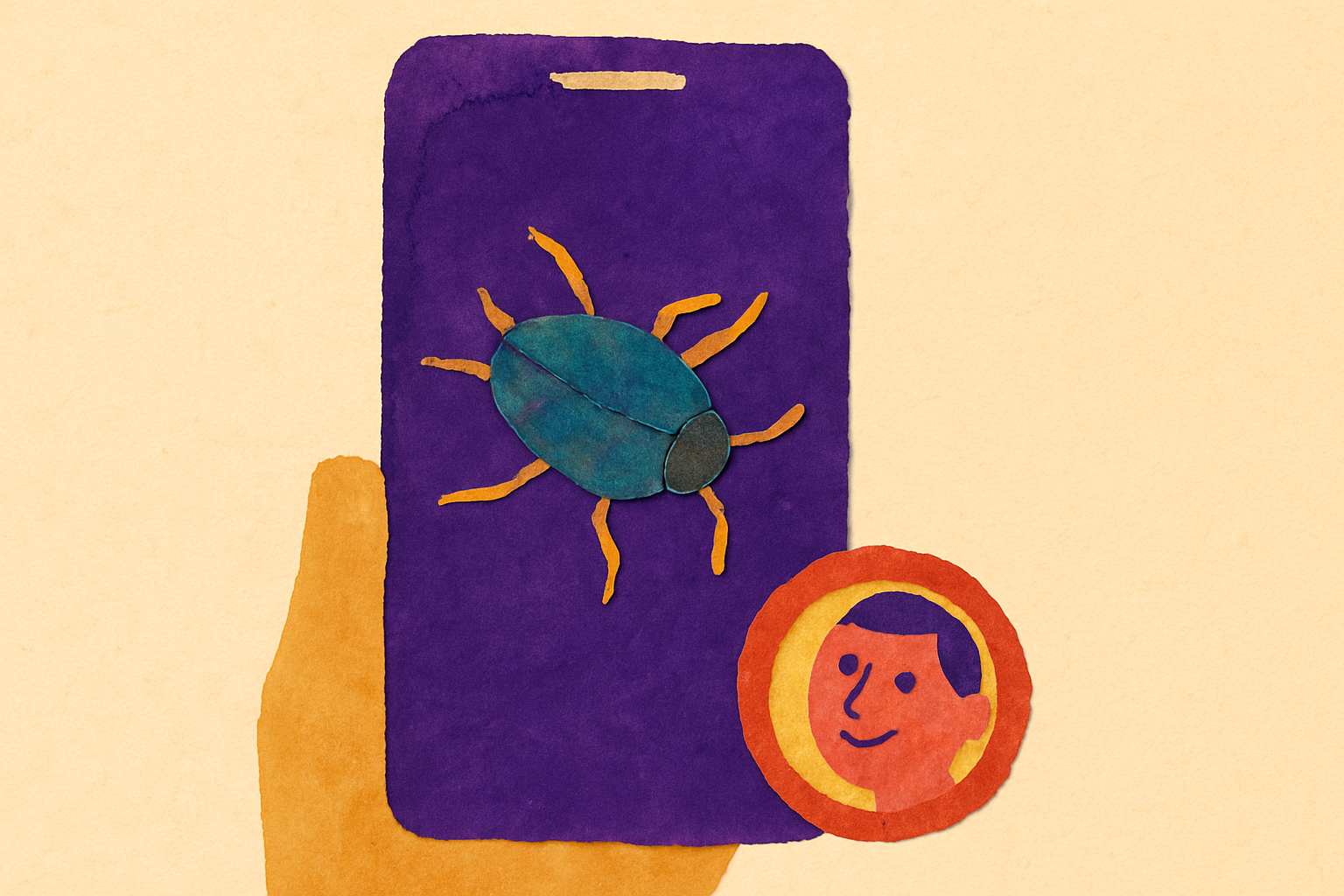 Bug Report Video on iPhone With Face Cam